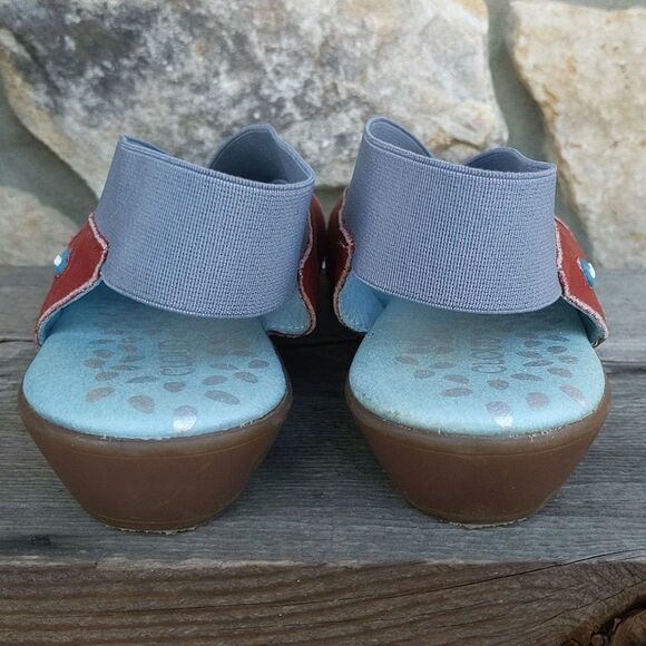 Cloud Footwear CALIBER Leather Sandal Slingback Size 8 - 8.5 Peep Toe co… - Picture 10 of 15